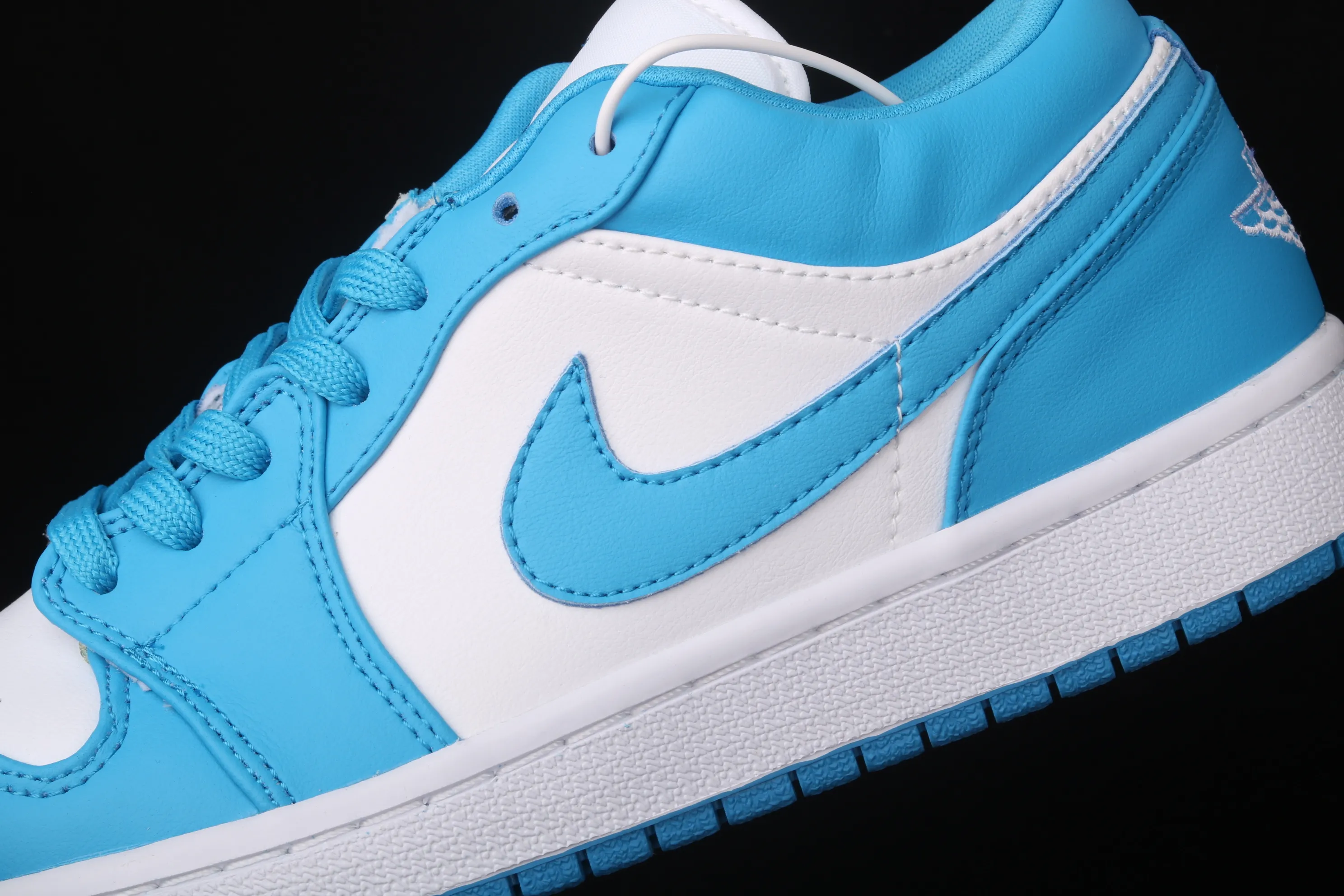 All categories Air Jordan Jordan series basketball shoes Air Jordan 1 Low Air Jordan 1 Low Shadow AJ1 Joe 1 North Carolina blue low-top cultural and leisure sports sneakers AO9944-441
